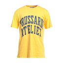 TRUSSARDI トラサルディ Tシャツ トップス メンズ T-shirts Yellow