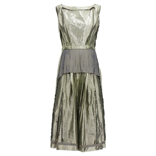 マルタンマルジェラ レディース ワンピース トップス Laminated Dress Silverのサムネイル