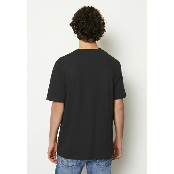 マルコポーロ メンズ サンダル シューズ SHORT SLEEVE - Print T-shirt - black
