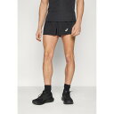 アシックス メンズ バスケットボール スポーツ CORE SPLIT SHORT - Sports shorts - performance black