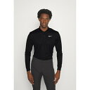ナイキ メンズ バスケットボール スポーツ SOLID - Polo shirt - black/white