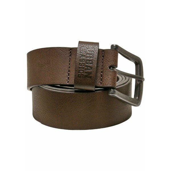 アーバン クラシックス メンズ ベルト アクセサリー Belt - brown