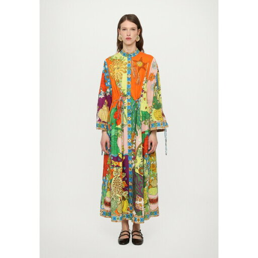 アレメ レディース ワンピース トップス TIGER SHIRTDRESS - Maxi dress - multi アレメ レディース ワンピース トップス TIGER SHIRTDRESS - Maxi dress - multi