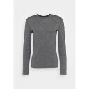 アイスブレーカー メンズ バスケットボール スポーツ MERINO 260 MID WEIGHT TECH - Undershirt - MEDIUM GREY