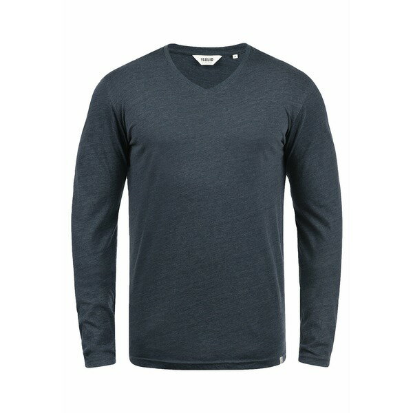 ソリッド メンズ サンダル シューズ SDBEDA - Long sleeved top - dark blue