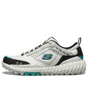 Skechers スケッチャーズ メンズ スニーカー 【Skechers Monster Low-Top White/Black/Green 51715-WBK】 サイズ US_8(26.0cm)(4)