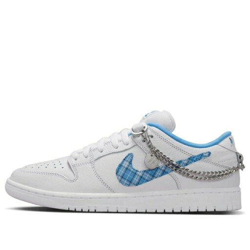 Nike ナイキ メンズ スニーカー 【Nike x Nicole Hause SB Dunk Low Pro 'White University Blue' FZ8802-100】 サイズ US_5.5(23.5cm) Nike ナイキ メンズ スニーカー 【Nike x Nicole Hause SB Dunk Low Pro 'White University Blue' FZ8802-100】 サイズ US_5.5(23.5cm)