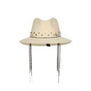 メゾンミッシェル レディース 帽子 アクセサリー Henrietta Hat Beige