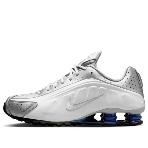 Nike ナイキ メンズ スニーカー 【Nike Shox R4 'Metallic Silver White Royal' HQ1988-102】 サイズ US_8(26.0cm) Nike ナイキ メンズ スニーカー 【Nike Shox R4 'Metallic Silver White Royal' HQ1988-102】 サイズ US_8(26.0cm)