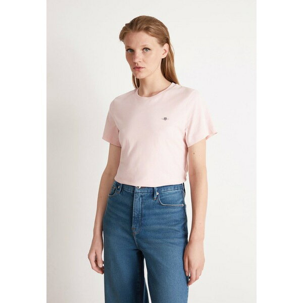 Kg fB[X TVc gbvX SHIELD - Basic T-shirt - faded pink