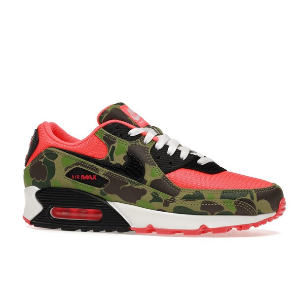 Nike ナイキ メンズ スニーカー 【Nike Air Max 90 Reverse Duck Camo】 サイズ US_M_15 Infrared/Black-Dark Sage-Baroque Brown