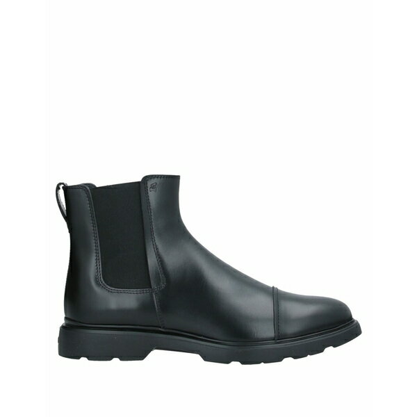 【送料無料】 ホーガン メンズ ブーツ シューズ Ankle boots Black