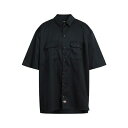 ディッキーズ 【送料無料】 ディッキーズ メンズ シャツ トップス Shirts Black