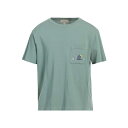 【送料無料】 ニック・フーケ メンズ Tシャツ トップス T-shirts Sage green