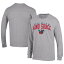 チャンピオン メンズ Tシャツ トップス Wichita Wind Surge Champion Jersey Long Sleeve TShirt Gray