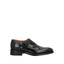【送料無料】 サントーニ メンズ スリッポン・ローファー シューズ Loafers Black