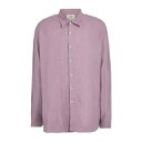 【送料無料】 ロッソピューロ メンズ シャツ トップス Shirts Purple(4)