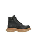 【送料無料】 マックイーン メンズ ブーツ シューズ Ankle boots Black