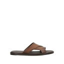 【送料無料】 サントーニ メンズ サンダル シューズ Sandals Brown
