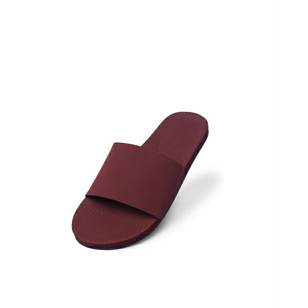 インドソール レディース サンダル シューズ Women's Slide Burgundy