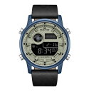 ■ブランド Kenneth Cole Reaction (ケネスコール)■商品名 Men's Digital Black Synthetic Leather Strap Watch, 46mm■こちらの商品は米国・ヨーロッパからお取り寄せ商...