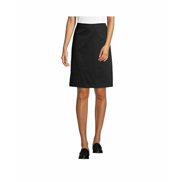 YGh fB[X XJ[g {gX Women's School Uniform Blend Chino Skort Top of Knee Black