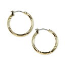 ANC fB[X sAXCO ANZT[ GOLD-TONE HOOP EARRINGS, 1