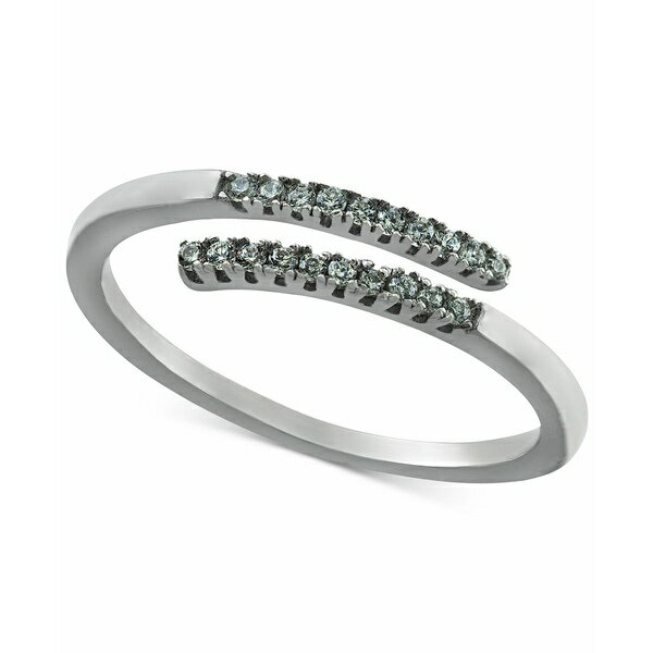  ٥ˡ ǥ  ꡼ Cubic Zirconia Bypass Ring in Sterling Silver, Created for Macy's Sterling Silver