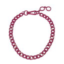 XeB[u }f fB[X lbNXE`[J[Ey_ggbv ANZT[ Pave Link Collar Necklace Fuchsia