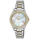 V`Y fB[X rv ANZT[ Drive From Eco-Drive Women's Two-Tone Stainless Steel Bracelet Watch 34mm Two-tone