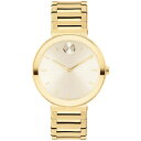 モバド モバド レディース 腕時計 アクセサリー Women's Bold Horizon Swiss Quartz Ionic Plated Light Gold-Tone 2 Steel Watch 34mm Gold-Tone