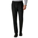 ラルフローレン ラルフローレン メンズ カジュアルパンツ ボトムス Men's Classic-Fit Ultraflex Stretch Pleated Dress Pants Black Solid