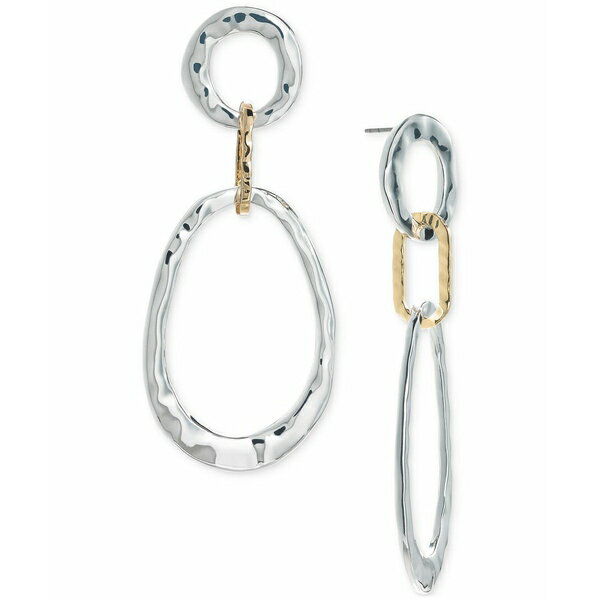 楽天astyスタイルアンドコー レディース ピアス＆イヤリング アクセサリー Two-Tone Organic Link Drop Earrings, Created for Macy's Two Tone