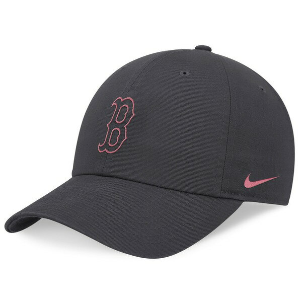 ナイキ レディース 帽子 アクセサリー Boston Red Sox Nike Women's Desert Berry Club Adjustable Hat Graphite