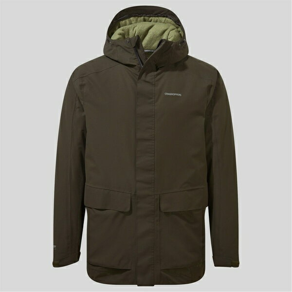 【送料無料】 クラッグホッパーズ メンズ ジャケット＆ブルゾン アウター Lorton Thermc Jkt WoodlandGrn