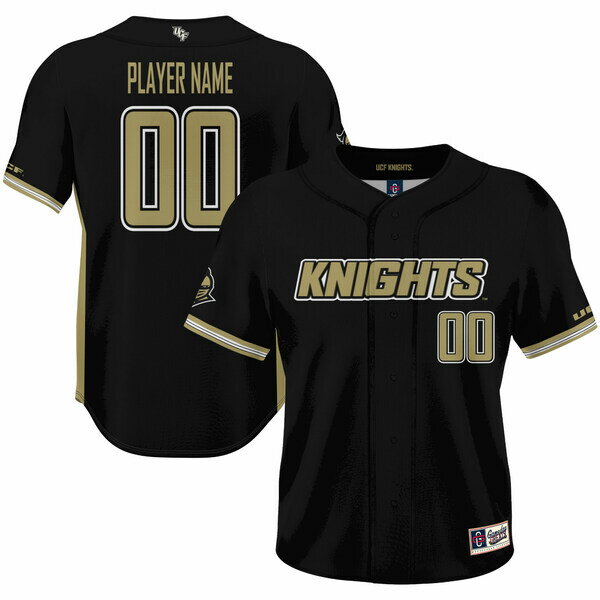 ǥ졼  ˥ե ȥåץ UCF Knights GameDay Greats NIL PickAPlayer Lightweight Baseball Jersey Black