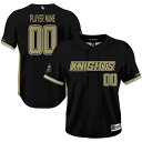 ゲームデイグレーツ メンズ ユニフォーム トップス UCF Knights GameDay Greats NIL PickAPlayer Lightweight Baseball Jersey Black