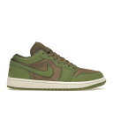 Jordan W[_ fB[X Xj[J[ yJordan 1 Low SEz TCY US_W_8W Brown Kelp Sky J Light Olive (Women's)