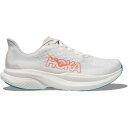 Hoka One One ホカオネオネ レディース スニーカー 【Hoka One One Mach 6】 サイズ US_5.5W(22.5cm) White Nimbus Cloud (Women 039 s)