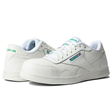 リーボック メンズ スニーカー シューズ Club Memt Work EH Comp Toe White/Green