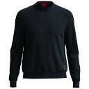 ヒューゴボス メンズ ニット&セーター アウター Men's Sovrain Sweatshirt Navy(4)