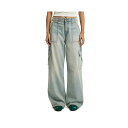 コットンオン レディース デニムパンツ ボトムス Women's Relaxed Cargo Jean Halen blue