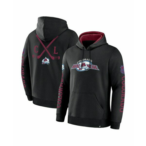 եʥƥ  ѡåȥ  Men's Black Colorado Avalanche Big City...