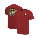 イメージワン レディース カットソー トップス Men's and Women's Red Cornell Big Red Scenic Comfort Colors T-Shirt Red(4)