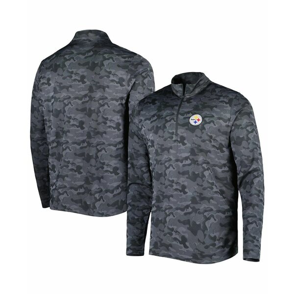 ƥ  ѡåȥ  Men's Black Pittsburgh Steelers Brigade ...