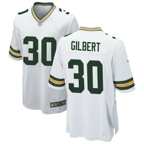 ʥ  ˥ե ȥåץ Green Bay Packers Nike Custom Game Jersey White