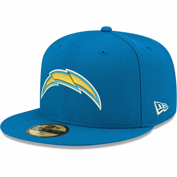 ニューエラ メンズ 帽子 アクセサリー Los Angeles Chargers New Era Omaha 59FIFTY Fitted Hat Powder Blue