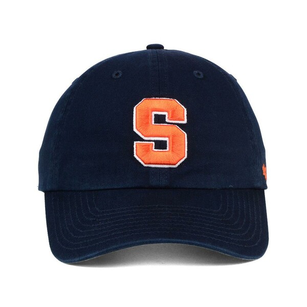 フォーティーセブン メンズ 帽子 アクセサリー Syracuse Orange '47 Clean Up Adjustable Hat Navy 2