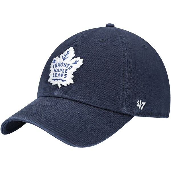 tH[eB[Zu Y Xq ANZT[ Toronto Maple Leafs '47 Team Clean Up Adjustable Hat Navy