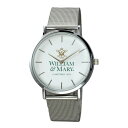 W[fB Y rv ANZT[ William & Mary Tribe Plexus Stainless Steel Watch -